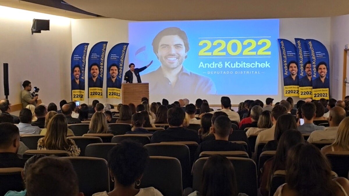 Auditório lotado: André Kubitschek reúne mais de 200 empresários e lideranças em Brasília